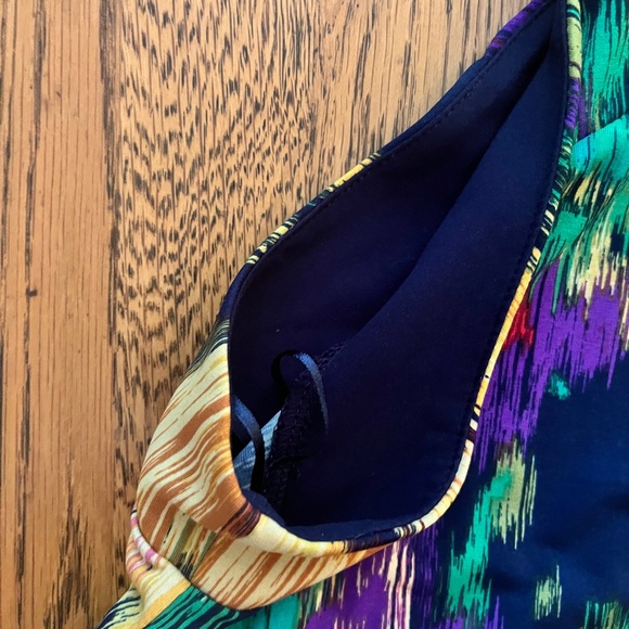 Cupio Multi-color Halter Maxi Sundress, Size Medium - Picture 6 of 6